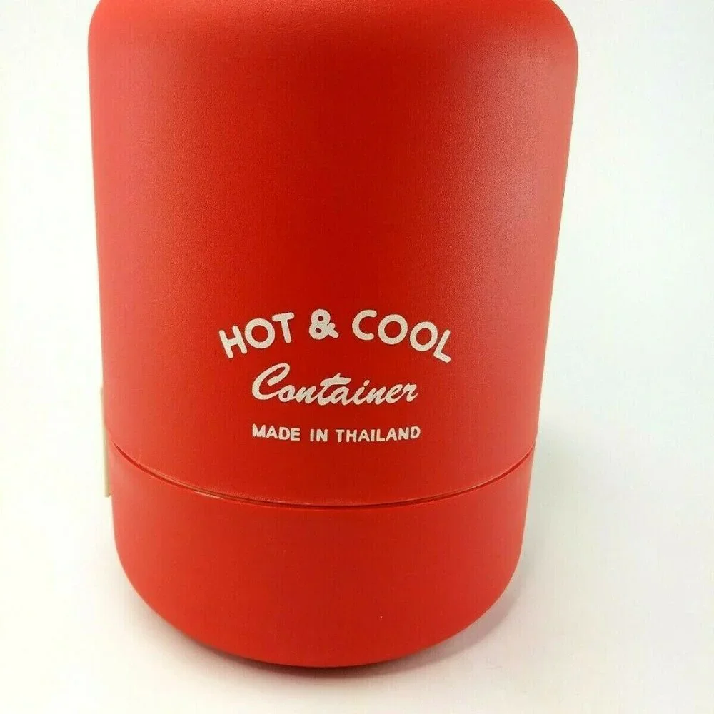 Vintage LILLIAN VERNON Hot & Cool 3 Metal Cooking Lunchbox Picnic Travel Kit